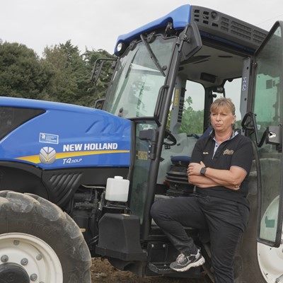 New Holland Agriculture customer Patrizia Cencioni recounts how farming equipment has helped her business