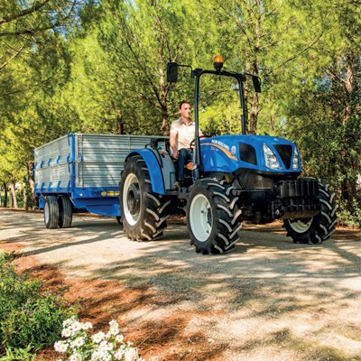 New Holland presentó en Expo Rural la línea TD4F