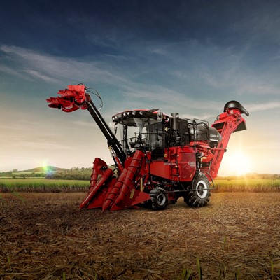 Nueva cosechadora de caña de azúcar Case IH: conectividad y alto rendimiento en el campo