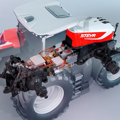 STEYR_Hybrid Drivetrain Konzept_Red Dot Award 2022