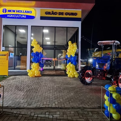 Grão de Ouro inaugura nova loja New Holland Agriculture em Guaraí (TO)