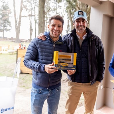 Leo Ponzio, un campeón a todo terreno con máquinas New Holland Agriculture