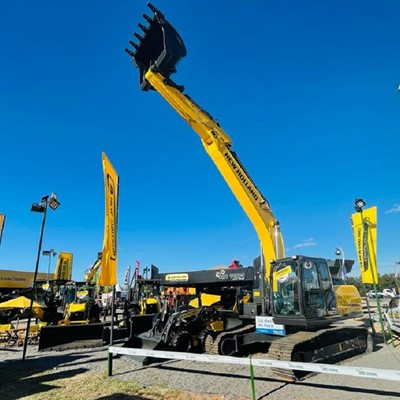 New Holland Construction presentó su gama de productos en Expo Máquina 2022