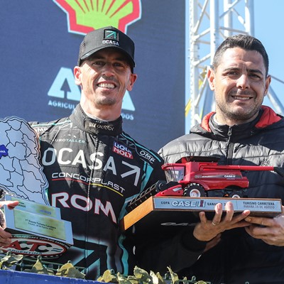 El piloto Leonel Pernía se llevó la Copa Case IH en la Etapa Regular del TC 2022