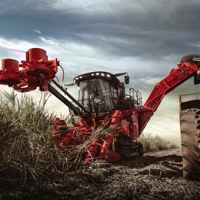 Case IH lanzó la cosechadora de caña Austoft 9900 en Colombia