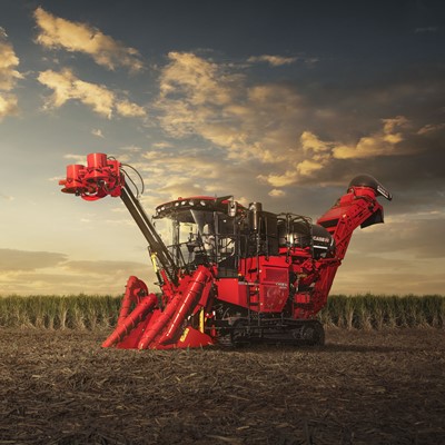 Case IH lanzó la cosechadora de caña Austoft 9900 en Guatemala