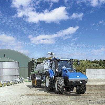 New Holland Methane Powered Tractor