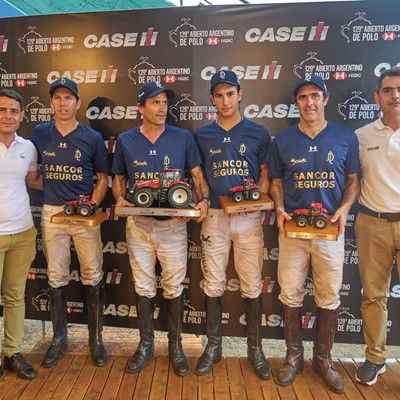 La Copa Case IH brilló en el 129° Abierto Argentino de Polo