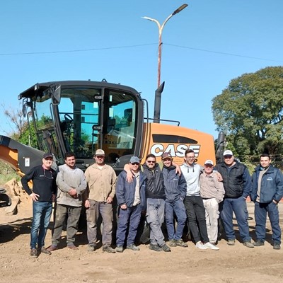 El Municipio de Chajarí agranda su parque vial con maquinaria CASE