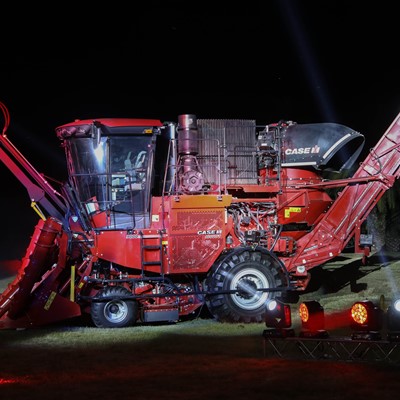 Case IH lanzó la cosechadora de caña Austoft 9000 en Tucumán