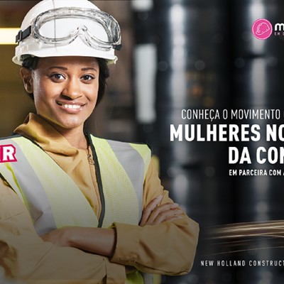 Mulheres conquistam espaço na operação de máquinas da New Holland Construction