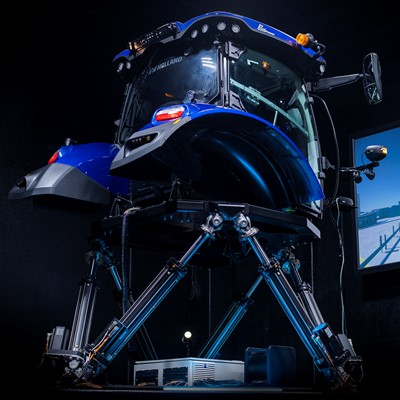 CNH Industrial inaugura seu primeiro simulador dinâmico de máquinas agrícolas