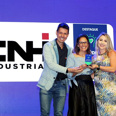 Equipe da CNH Industrial recebe o prêmio GPTW