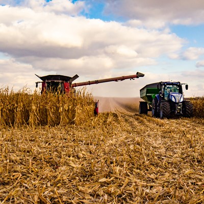 Raven OMNiDRIVE New Holland Corn Harvest Oct 2021