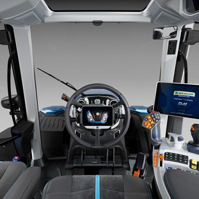 Cabine de trator New Holland T7 Methane Power GNL