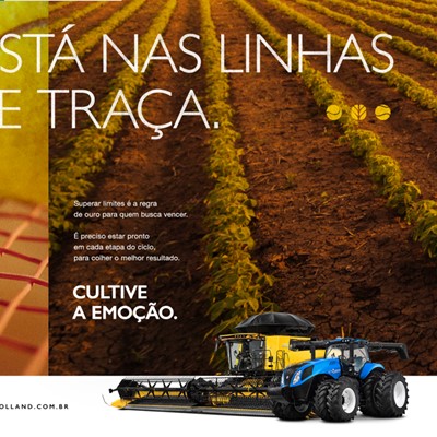 Com trator biometano, New Holland aproxima o campo da cidade no Rio Open