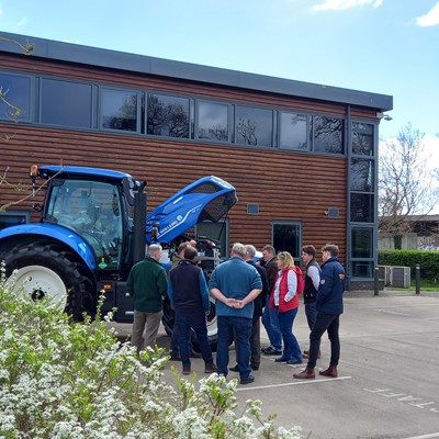 New Holland Agriculture at Harper Adams University for Farm of the Future Net Zero in Practice