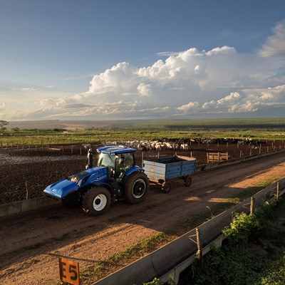 New Holland vende primeiro trator movido a biometano no Brasil