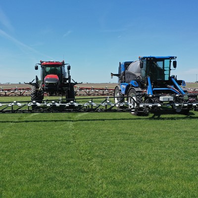 CNH Industrial One Smart Spray at work