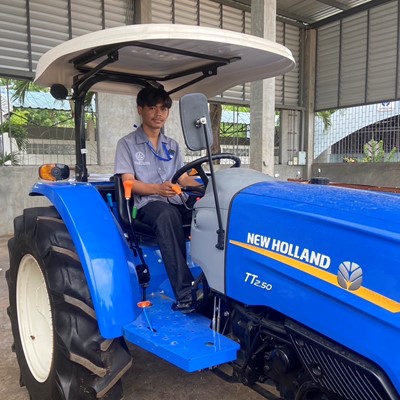 New Holland empowers agriculture training in Thailand with TT2 50 tractor donation