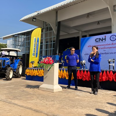 New Holland empowers agriculture training in Thailand with TT2 50 tractor donation