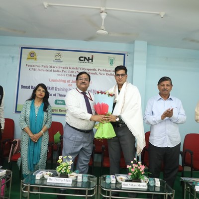 New Holland Agriculture Introduces Unnat Kaushal Program in Partnership with Parbhani University