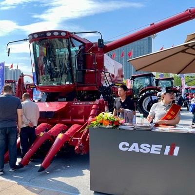 Case IH Participated in the 2023 Xinjiang Agricultural Machinery Expo and Displayed China IV Products