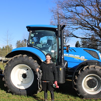 New Holland congratulates Emma Poole FMG Young Farmer of the Year in New Zealand