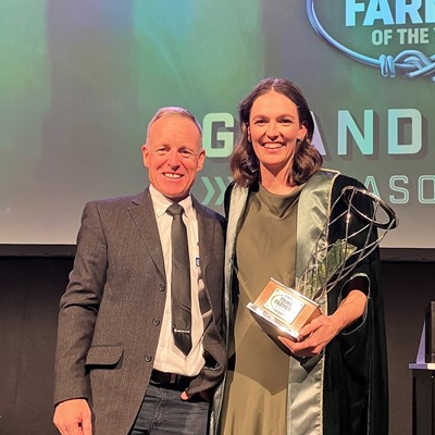 New Holland congratulates Emma Poole FMG Young Farmer of the Year in New Zealand