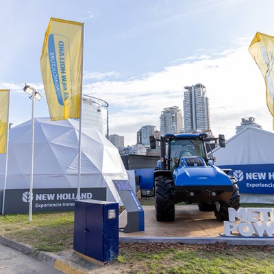 New Holland llega a Expo Rural con foco en la educaci n en la sustentabilidad y en la familia