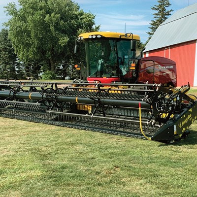 Speedrower 260 Plus with Honey Bee WSC30 Swather