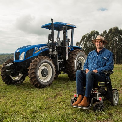 New Holland apresenta na Expointer o primeiro trator agr cola acess vel do mundo