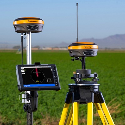 SiteMetrix a complete 3D GNSS site management and inspection tool developed by Hemisphere