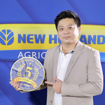 New Holland tractors increasingly top of mind among new generation of Thai farmers