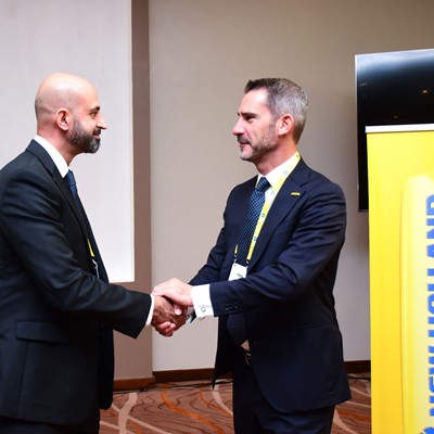 Carlo Sisto and Sakib Eltaff in Kenya