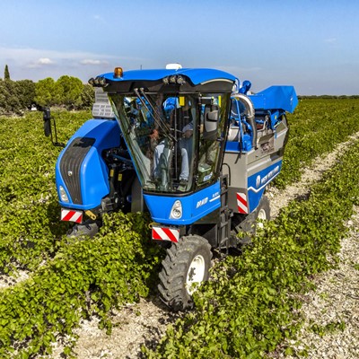 New Holland Braud compact grape harvesters