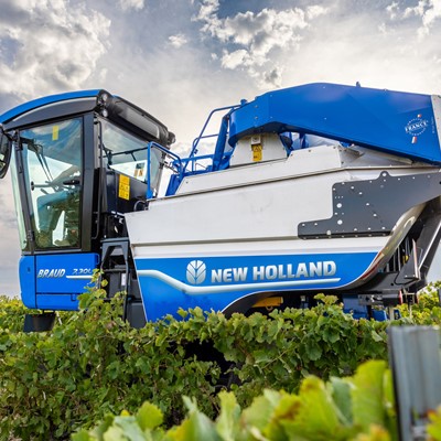 New Holland Braud compact grape harvesters