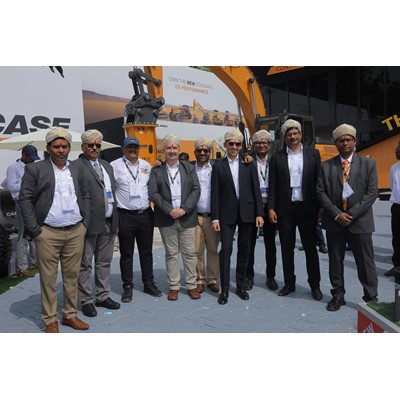 CASE Construction Team at International Construction Equipment and Construction Technology Trade Fair CII EXCON 2023