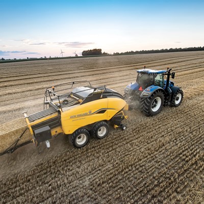 New Holland North America Embraces Yellow For Commercial Hay and Forage Equipment