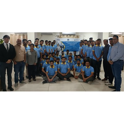 CNH Team at the inauguration of Project Saksham