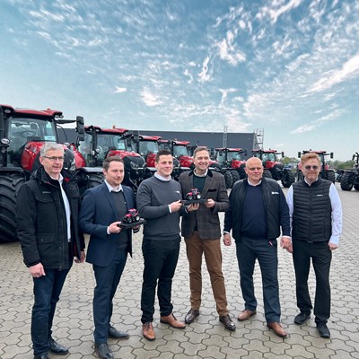 A fleet of 90 Case IH tractors has been delivered to easyTRAKTOR