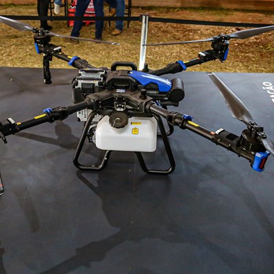 Drone de Pulveriza o New Holland