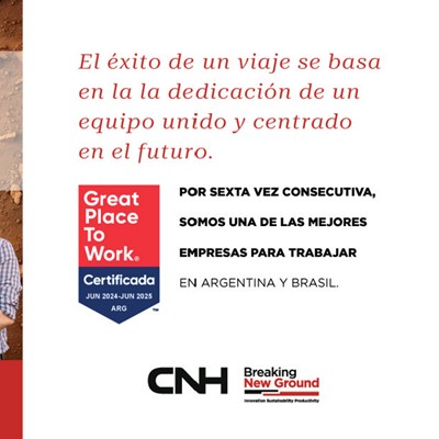 CNH recibe la certificaci n GPTW por 6 a o consecutivo