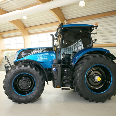 New Holland marks two millionth Basildon tractor