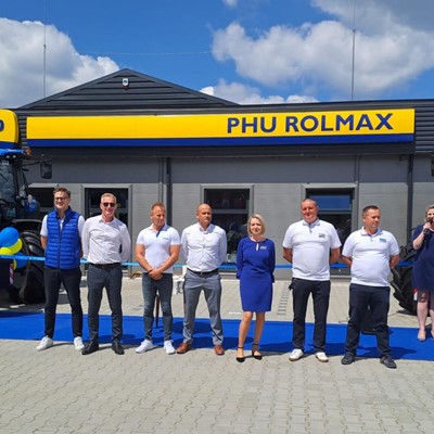 Firma Rolmax autoryzowany dealer marki New Holland otwiera zmodernizowany oddzia w Bia ce