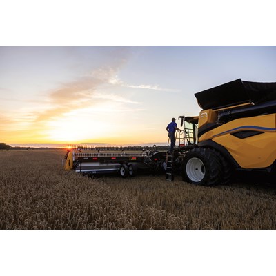 New Holland Agriculture North America debuts the new CR10 combine the next step in harvest excellence