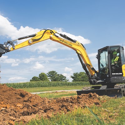 New Holland Construction Breaks Ground in New Market with the E70D Midi Excavator Launch