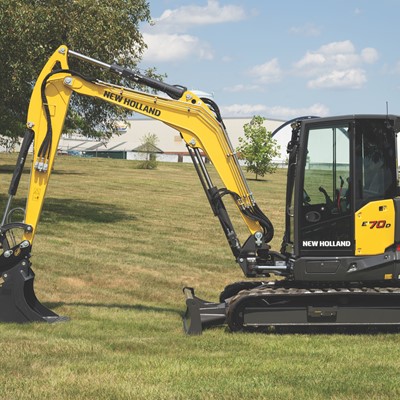 New Holland Construction Breaks Ground in New Category with the E70D Midi Excavator Launch