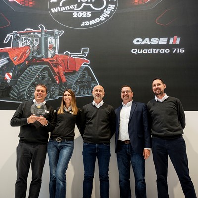 Case IH Quadtrac 715 takes Tractor of the Year 2025 prize