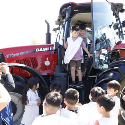 Más de 1.200 niños y adolescentes formaron parte del Proyecto Siembra de Case IH